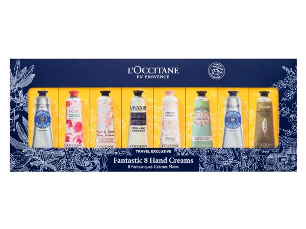 L'Occitane Fantastic 8 Hand Creams (W) 30ml, Krém na ruky