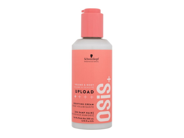 Schwarzkopf Professional Osis+ Upload Bodifying Cream (W) 200ml, Objem vlasov