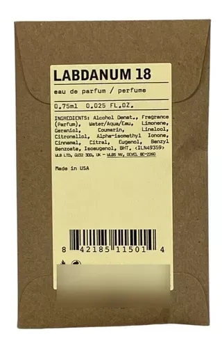 Le Labo Labdanum 18 0.75ml, Parfumovaná voda (U)