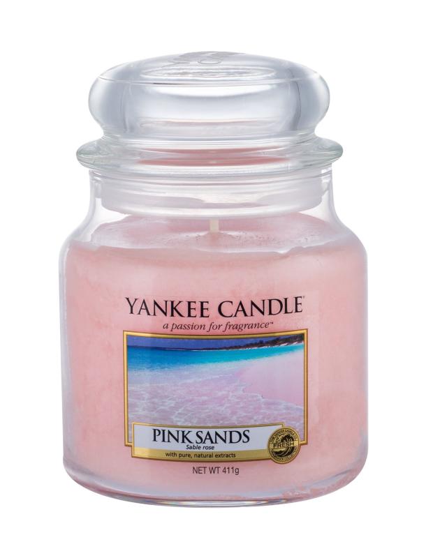 Yankee Candle Pink Sands (U)  411g, Vonná sviečka