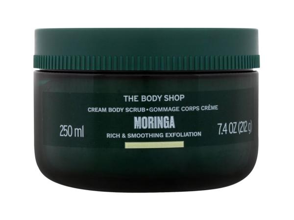 The Body Shop Exfoliating Cream Body Scrub Moringa (W)  250ml, Telový peeling