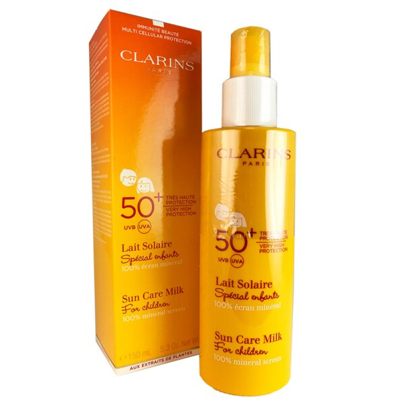 Clarins Sun Care Milk For Children (W) 150ml, Opaľovací prípravok na telo SPF50+ 1