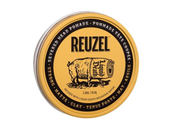 Reuzel Severed Head Pomade Strong Matte Clay (M) 95g, Pre definíciu a tvar vlasov