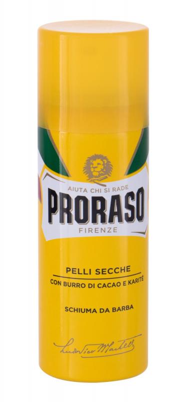 PRORASO Shaving Foam Yellow (M) 50ml, Pena na holenie