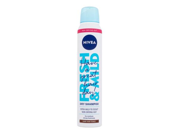 Nivea Dark Hair Tones Fresh & Mild (W)  200ml, Suchý šampón