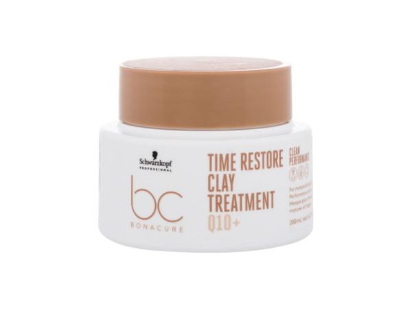 Schwarzkopf Professi Q10 Clay Treatment BC Bonacure Time Restore (W)  200ml, Maska na vlasy