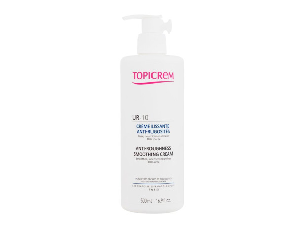 Topicrem UR 10 Anti-Roughness Smoothing Cream (U) 500ml, Telový krém