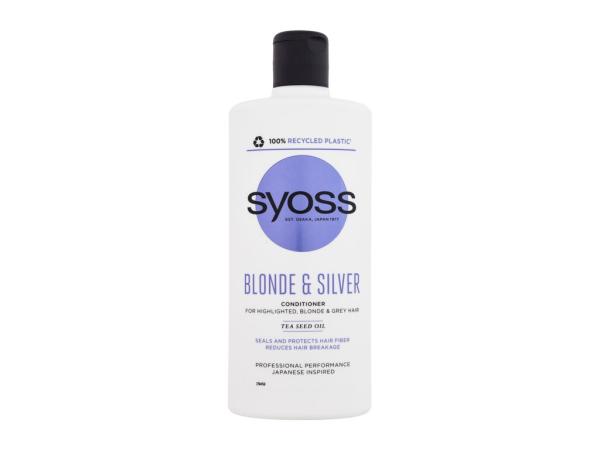 Syoss Conditioner Blonde & Silver (W)  440ml, Kondicionér