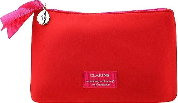 Clarins Sustainable Pouch Made of Recycled Material, Kozmetická taška (Pôvodná Cena €7,90)