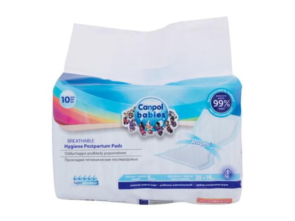 Canpol babies Air Comfort Superabsorbent Postpartum Hygiene Pads (W) 10ks, Pôrodnícke vložky