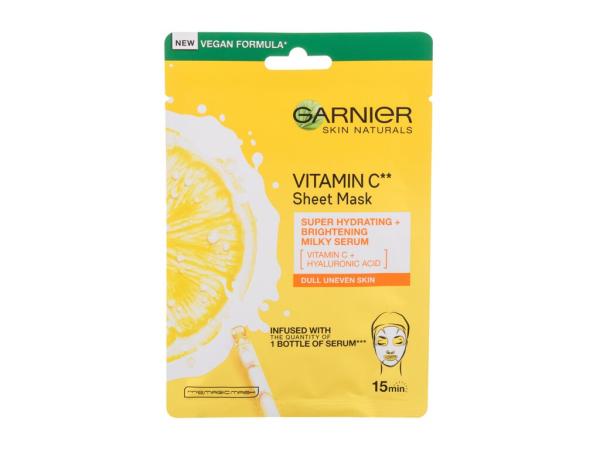 Garnier Skin Naturals Vitamin C Sheet Mask (W) 1ks, Pleťová maska