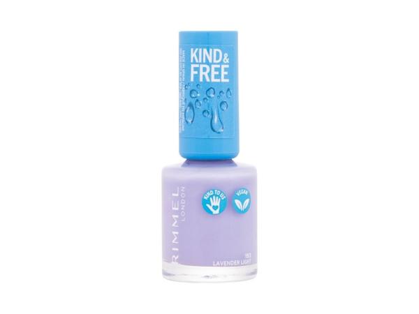 Rimmel London Kind & Free 153 Lavender Light (W) 8ml, Lak na nechty