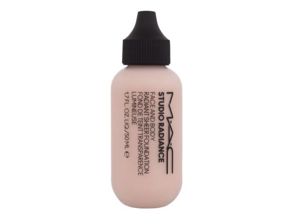 MAC Studio Radiance Face And Body Radiant Sheer Foundation W2 (W) 50ml, Make-up