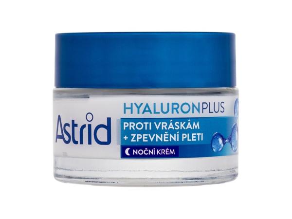 Astrid 3D Antiwrinkle & Firming Night Cream Hyaluron (W)  50ml, Nočný pleťový krém