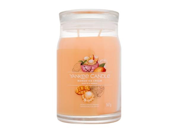 Yankee Candle Signature Mango Ice Cream (U) 567g, Vonná sviečka