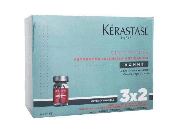 Kérastase Specifique Cure Anti-Chute Intensive Homme Set (M) 10x6ml, Sérum na vlasy