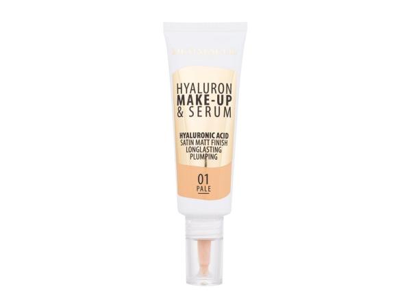 Dermacol Hyaluron Make-Up & Serum 01 Pale (W) 25g, Make-up