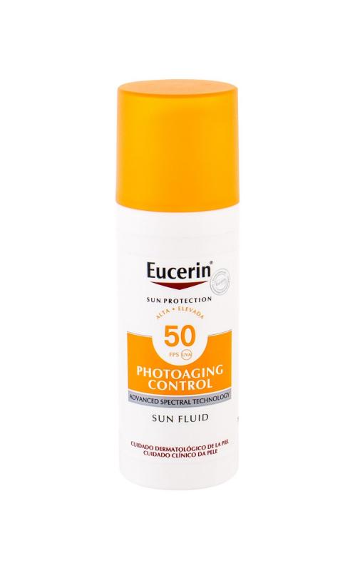 Eucerin Sun Protection Photoaging Control Face Sun Fluid (W) 50ml, Opaľovací prípravok na tvár SPF50