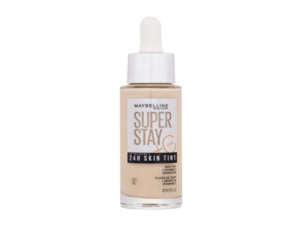 Maybelline Superstay 24H Skin Tint + Vitamin C 02 (W) 30ml, Make-up