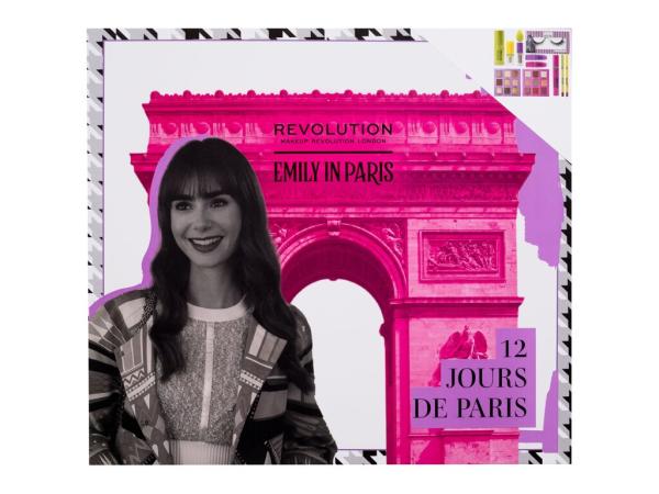 Makeup Revolution Lo Emily In Paris 12 Jours De Paris Advent Calendar (W) 1ks, Dekoratívna kazeta