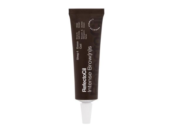 RefectoCil Intense Brow[n]s Base Gel Deep Brown (W) 15ml, Farba na obočie