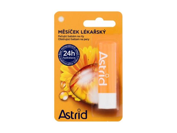 Astrid Calendula Caring Lip Balm (U) 4,8g, Balzam na pery