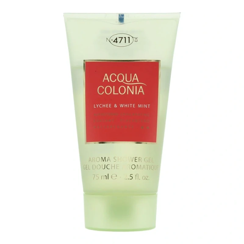 4711 Acqua Colonia Lychee & White Mint (U) 75ml, Sprchovací gél