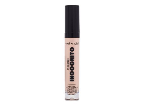 Wet n Wild MegaLast Incognito All-Day Full Coverage Concealer Light Beige (W) 5,5ml, Korektor