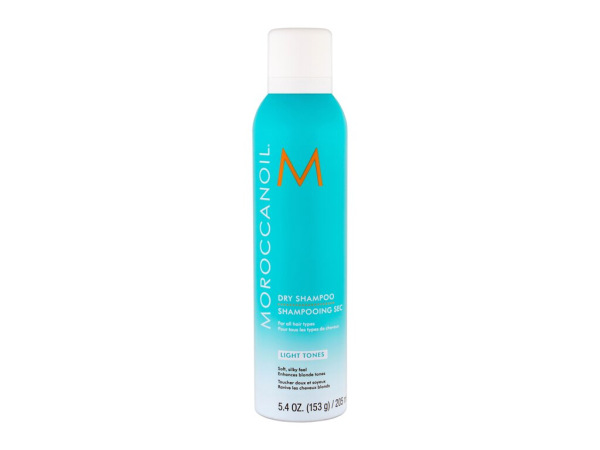 Moroccanoil Dry Shampoo Light Tones (W) 205ml, Suchý šampón
