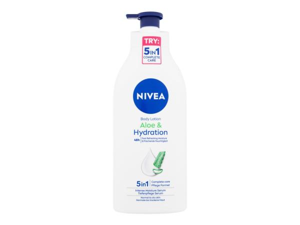 Nivea 48h Aloe & Hydration (W)  625ml, Telové mlieko