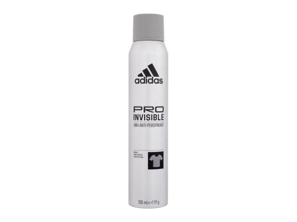 Adidas 48H Anti-Perspirant Pro Invisible (M)  200ml, Antiperspirant