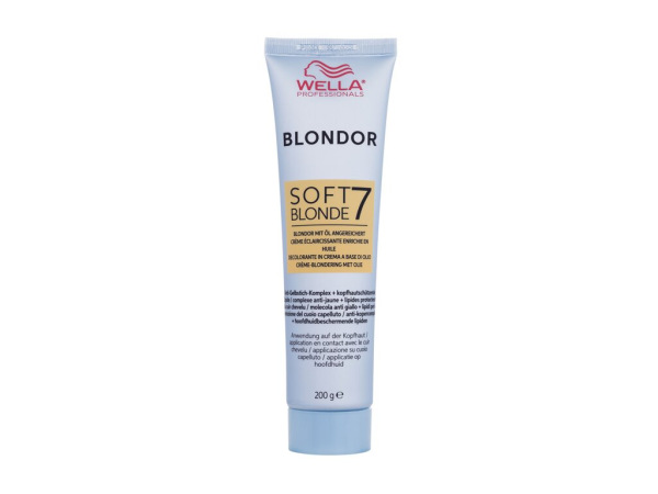 Wella Professionals Blondor Soft Blonde 7 (W) 200g, Farba na vlasy