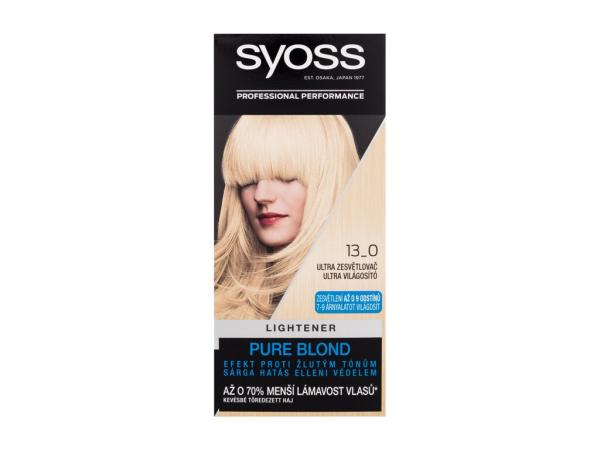 Syoss Permanent Coloration Lightener 13-0 Ultra Lightener (W) 50ml, Farba na vlasy