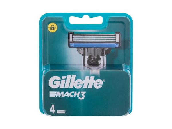 Gillette Mach3 (M) 4ks, Náhradné ostrie