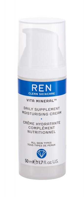 REN Clean Skincare Daily Supplement Moisturising Vita Mineral (W) 50ml, Denný pleťový krém