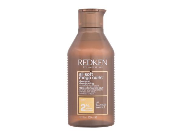 Redken All Soft Mega Curls Shampoo (W) 300ml, Šampón