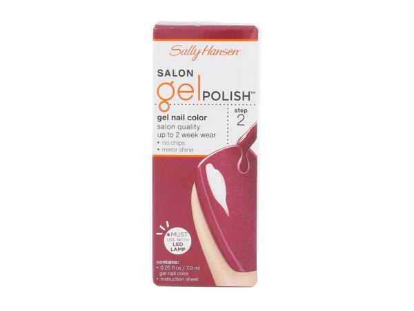 Sally Hansen Salon Gel Polish Step 2 230 Wine Not (W) 7ml, Lak na nechty