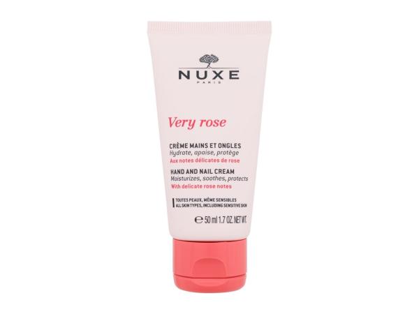 NUXE Very Rose Hand And Nail Cream (W) 50ml, Krém na ruky