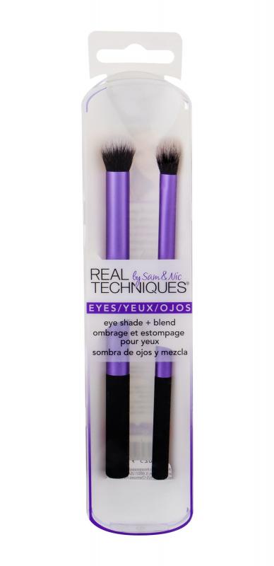 Real Techniques Eyes Duo Brushes (W)  1ks, Štetec