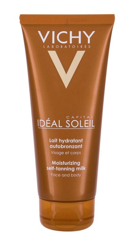 Vichy Idéal Soleil Moisturizing Self-Tanning Milk (W) 100ml, Samoopaľovací prípravok