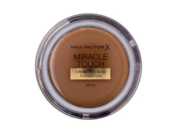 Max Factor Miracle Touch Skin Perfecting 098 Toasted Almond (W) 11,5g, Make-up SPF30