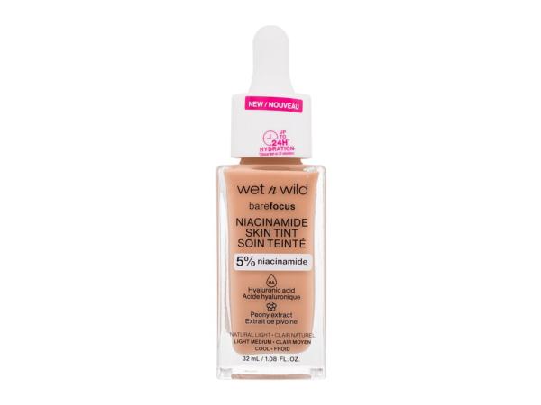 Wet n Wild Bare Focus Niacinamide Skin Tint Natural Light (W) 32ml, Make-up