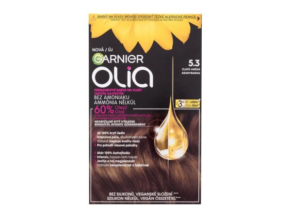 Garnier Olia 5,3 Golden Brown (W) 60g, Farba na vlasy