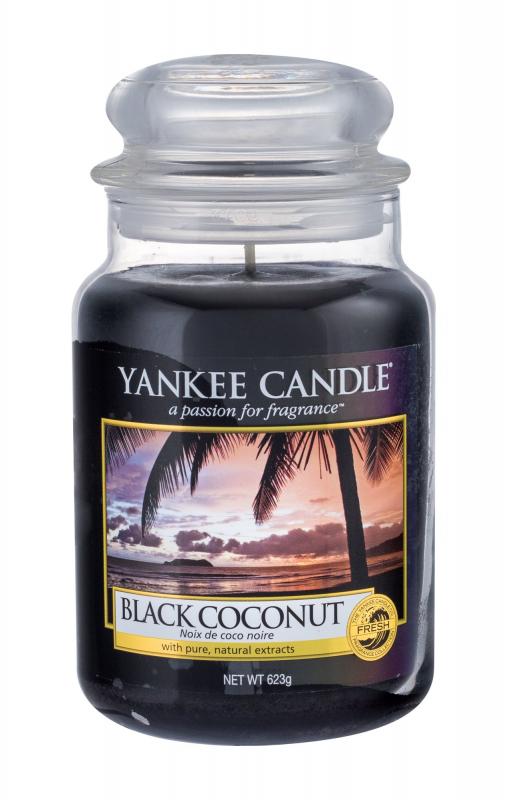 Yankee Candle Black Coconut (U)  623g, Vonná sviečka