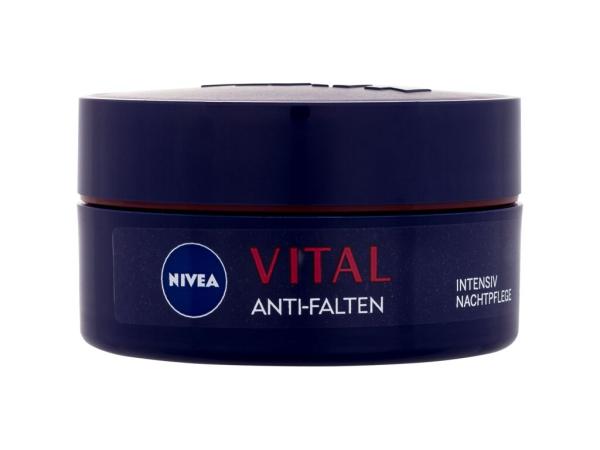 Nivea Vital Anti-Wrinkle Intensive Night Care (W) 50ml, Nočný pleťový krém