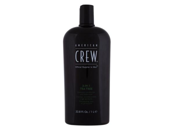 American Crew 3-IN-1 Tea Tree (M) 1000ml, Šampón