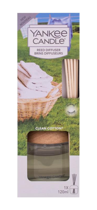 Yankee Candle Clean Cotton (U)  120ml, Bytový sprej a difuzér