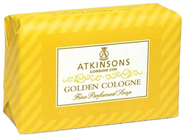 Atkinsons Golden Cologne (U) 125g, Tuhé mydlo