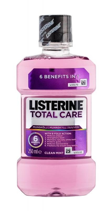 Listerine Total Care Clean Mint Mouthwash (U)  250ml, Ústna voda