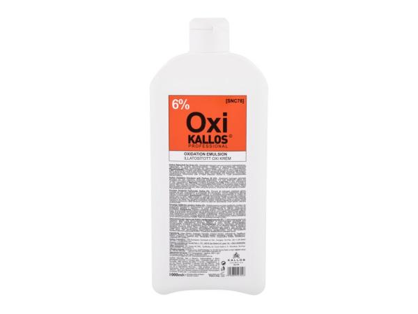 Kallos Cosmetics Oxi (W) 1000ml, Farba na vlasy 6%